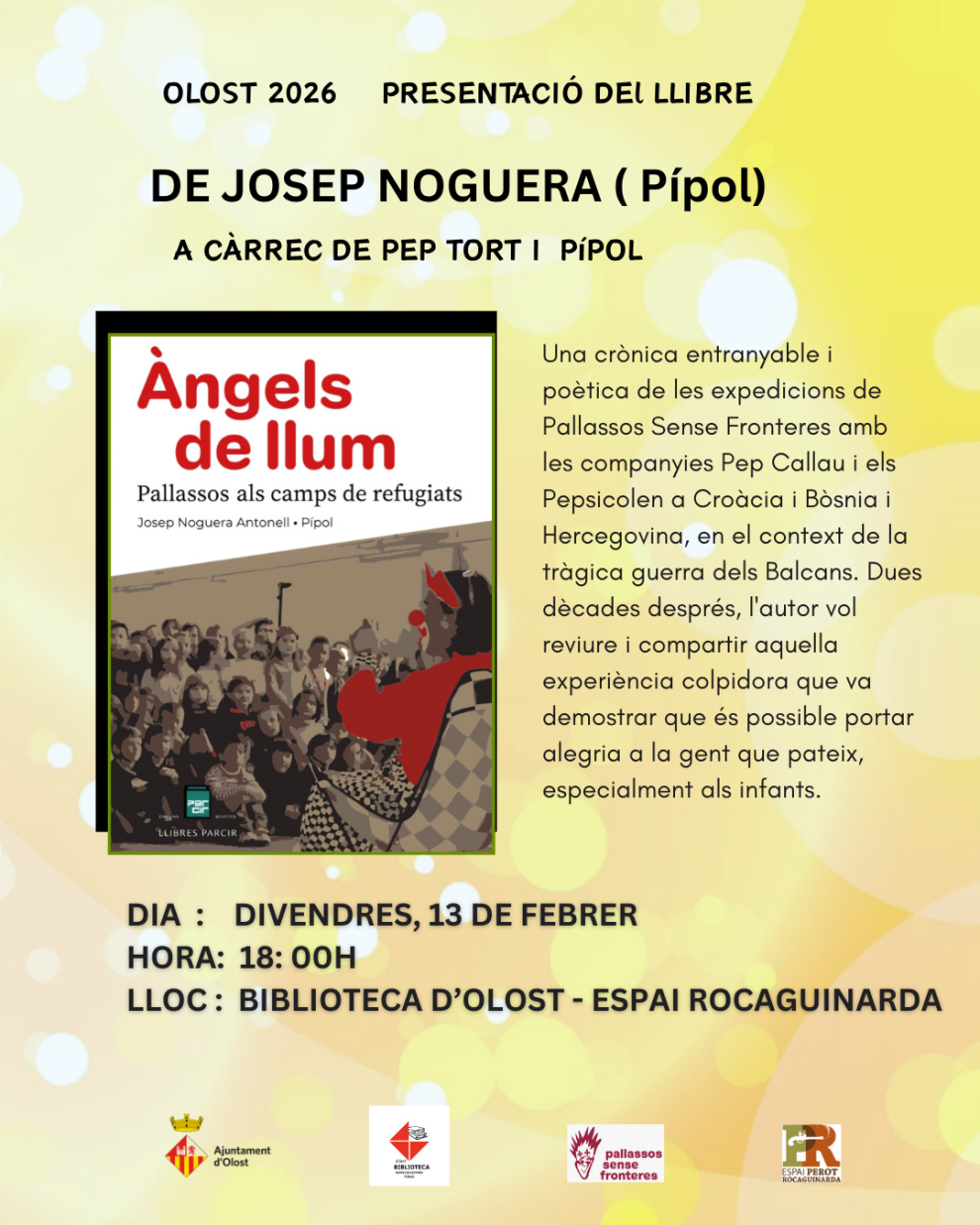 Presentació del llibre de Josep Noguera (Pípol)
